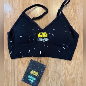 NWT Civil Regime x Star Wars Hyperspeed Kelly Seamless Bra Hyperdrive WasH XS